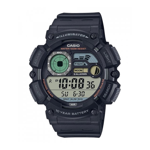 Casio Sport Mod. Illuminator 10 Years Battery - Black