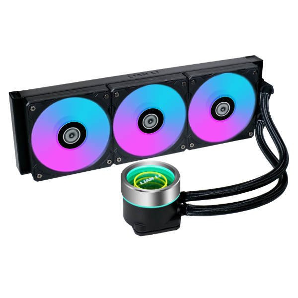 Lian Li Galahad Ii Trinity Aio 360mm Argb All In One Cpu Cooler - Black