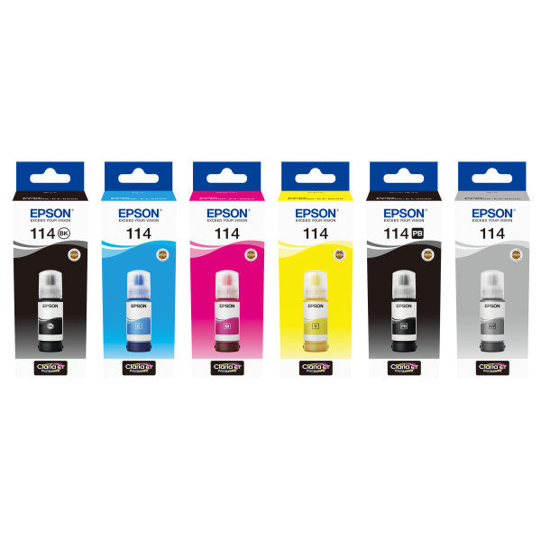Epson 114 - 70 Ml - Nero - Originale - Ricarica Inchiostro - Image 3