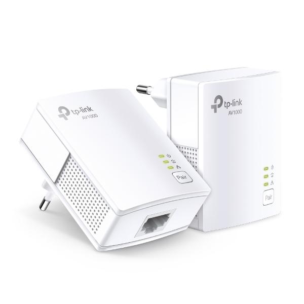 TP-Link TL-Pa7019 Kit V1 Starter Kit - Kit Adattatore Powerline 1gbe, Homeplug Av (hpav)