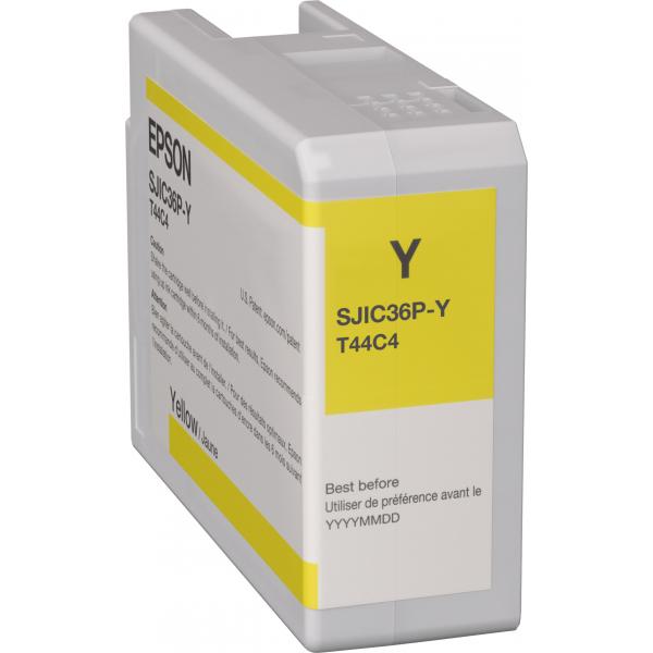 Epson Sjic36p(y) - 80 Ml - Giallo - Originale - Cartuccia D'inchiostro