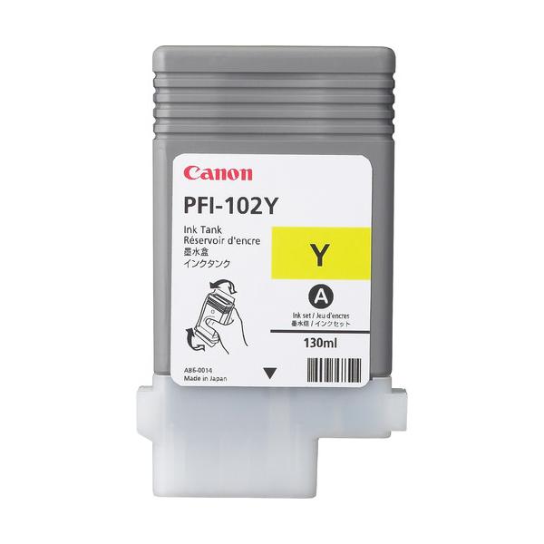 Canon PfI-102 Y - 130 Ml - Giallo - Originale - Serbatoio D'inchiostro