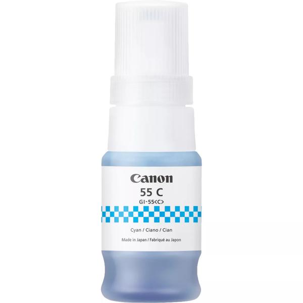 Canon Gi 55 C - 40 Ml - Ciano - Originale - Ricarica Inchiostro