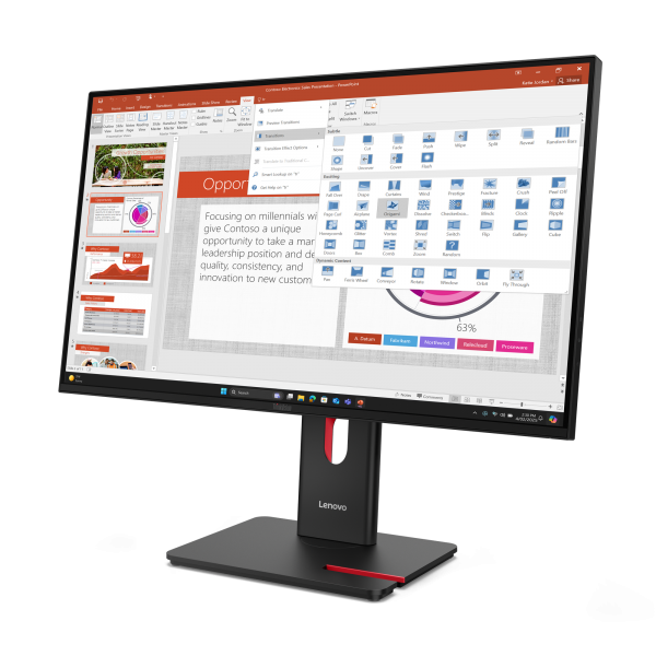 Lenovo Thinkvision T27-40 - LeD-Monitor - 68.6 Cm (27") - Image 3