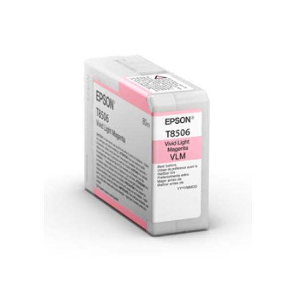 Epson T8506 - 80 Ml - Vivid Light Magenta - Originale