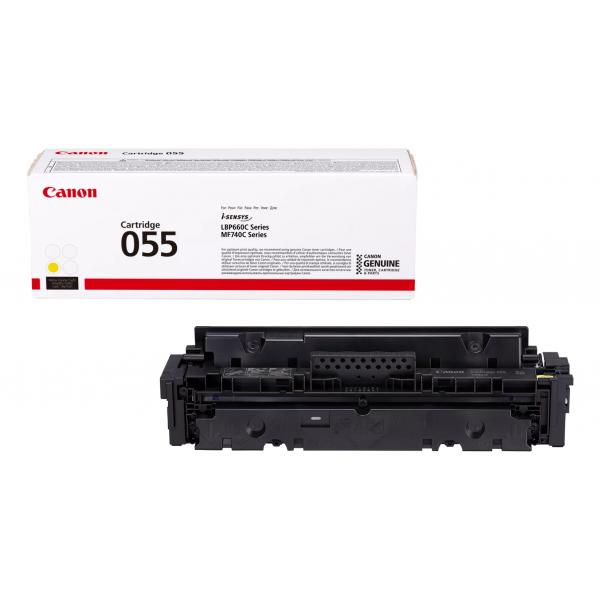 Canon 055 - Giallo - Originale - Cartuccia Toner - Per Imageclass Lbp664, Mf745