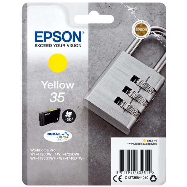 Epson 35 - 9,1 Ml - Giallo - Originale - Confezione In Blister
