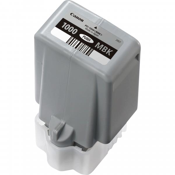Canon PfI-1000 Mbk - 80 Ml - Nero Opaco - Originale