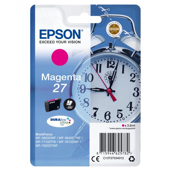 Epson 27 - 3,6 Ml - Magenta - Originale - Cartuccia D'inchiostro