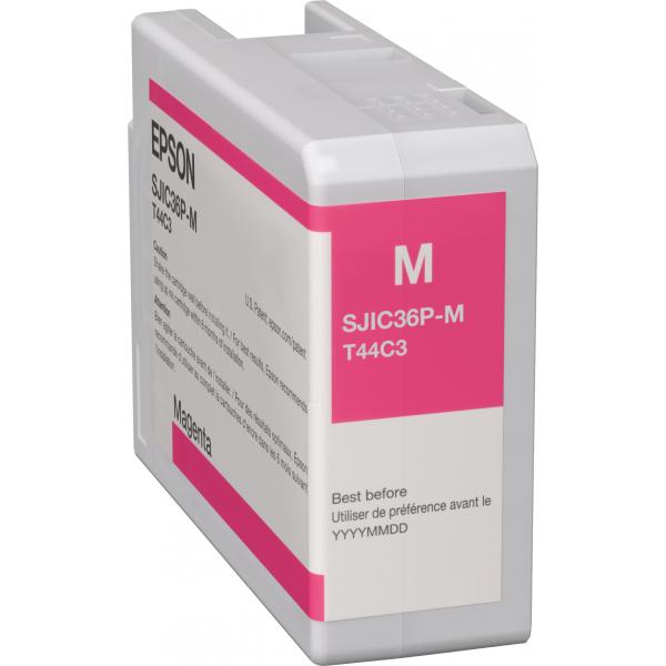Epson Sjic36p(m) - 80 Ml - Magenta - Originale