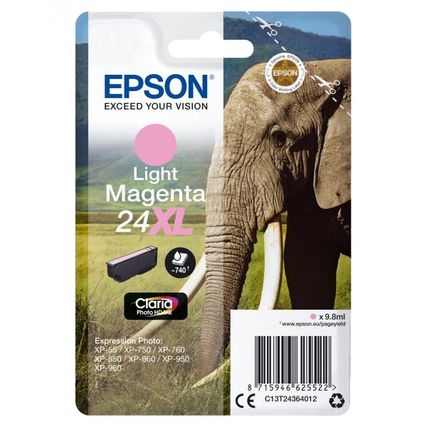 Epson 24xl - 9,8 Ml - Xl - Magenta Chiaro