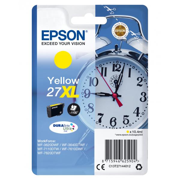 Epson 27xl - 10,4 Ml - Xl - Giallo - Originale - Cartuccia D'inchiostro