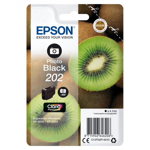 Epson 202 - 4,1 Ml - Nero Fotografico - Originale