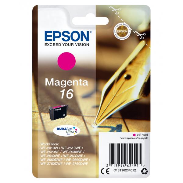 Epson 16 - 3,1 Ml - Magenta - Originale - Cartuccia D'inchiostro
