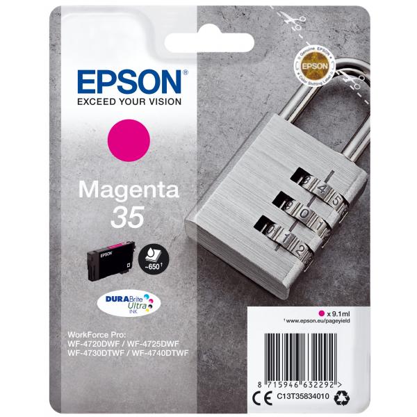 Epson 35 - 9,1 Ml - Magenta - Originale - Confezione In Blister