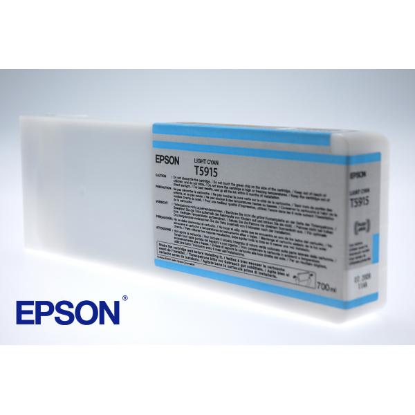 Epson T5915 - 700 Ml - Ciano Chiaro - Originale - Cartuccia D'inchiostro