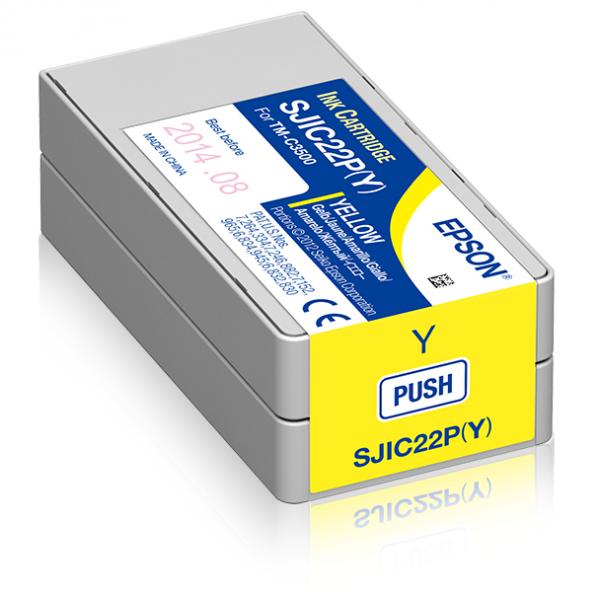 Epson Sjic22p(y) - Giallo - Originale - Cartuccia D'inchiostro