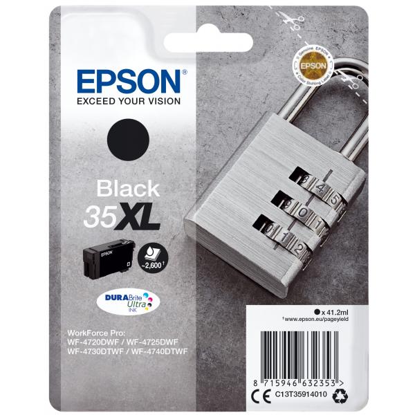 Epson 35xl - 41,2 Ml - Xl - Nero - Originale