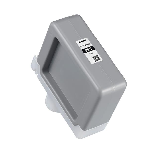 Canon PfI-1100 Pbk - 160 Ml - Nero Fotografico - Originale