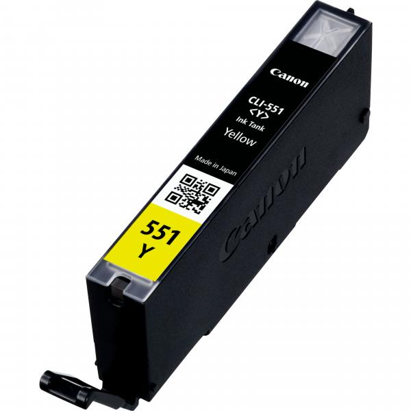 Canon ClI-551y - 7 Ml - Giallo - Originale - Serbatoio D'inchiostro