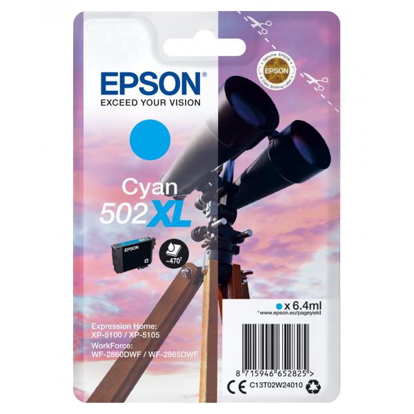 Epson 502xl - 6,4 Ml - Alta Capacità - Ciano