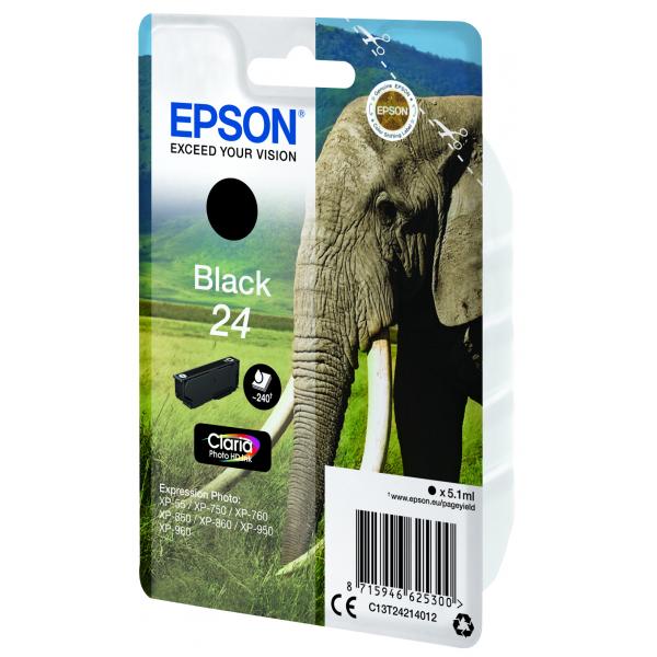Epson 24 - 5,1 Ml - Nero - Originale - Cartuccia D'inchiostro - Image 4
