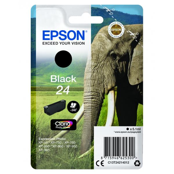 Epson 24 - 5,1 Ml - Nero - Originale - Cartuccia D'inchiostro - Image 3