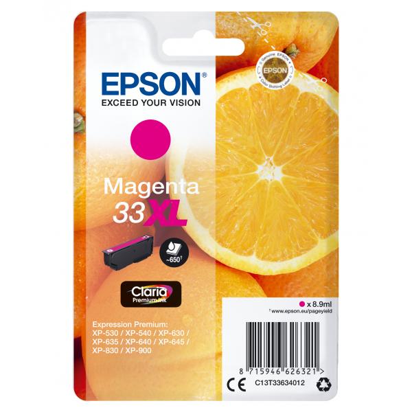 Epson 33xl - 8,9 Ml - Xl - Magenta - Originale