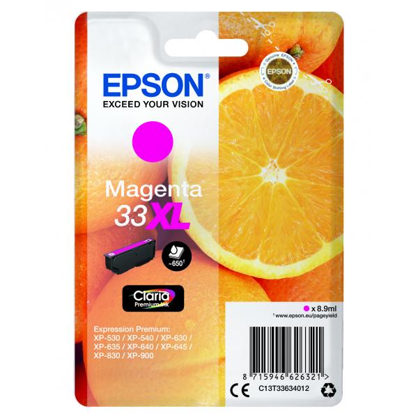 Epson 33xl - 8,9 Ml - Xl - Magenta - Originale - Image 3
