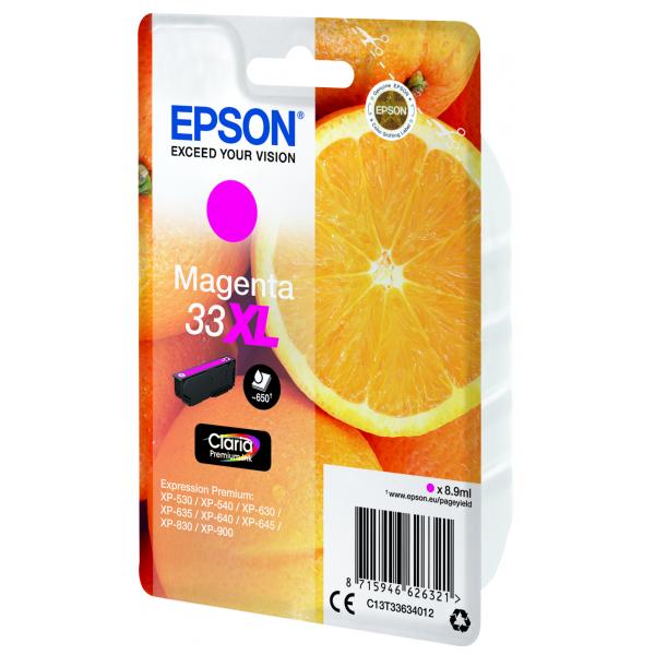 Epson 33xl - 8,9 Ml - Xl - Magenta - Originale - Image 4
