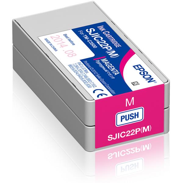 Epson Sjic22p(m) - Magenta - Originale - Cartuccia D'inchiostro