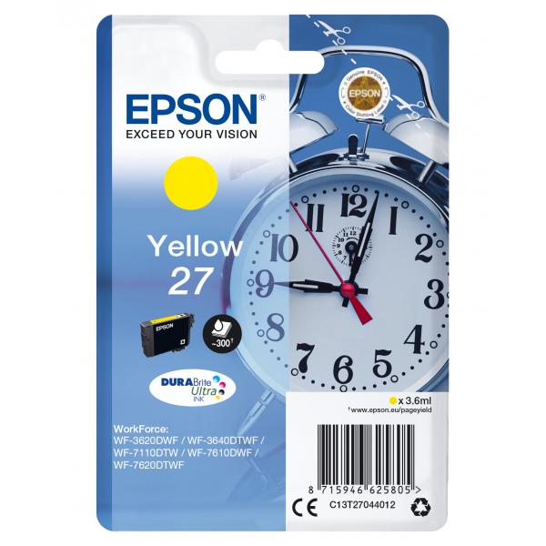 Epson 27 - 3,6 Ml - Giallo - Originale - Cartuccia D'inchiostro