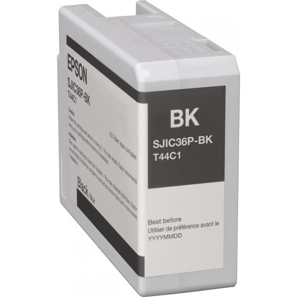 Epson Sjic36p(k) - 80 Ml - Nero - Originale