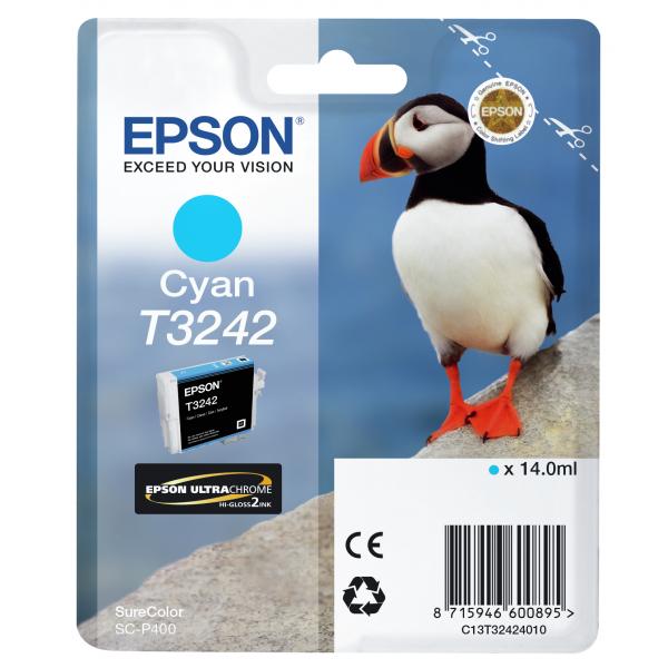 Epson T3242 - 14 Ml - Ciano - Originale - Cartuccia D'inchiostro