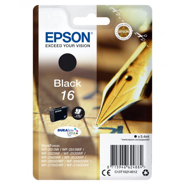 Epson 16 - 5,4 Ml - Nero - Originale - Cartuccia D'inchiostro