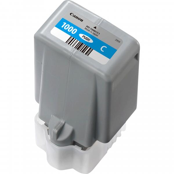 Canon PfI-1000 C - 80 Ml - Ciano - Originale - Serbatoio D'inchiostro