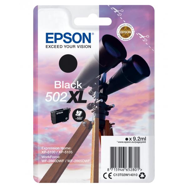 Epson 502xl - 9,2 Ml - Alta Capacità - Nero