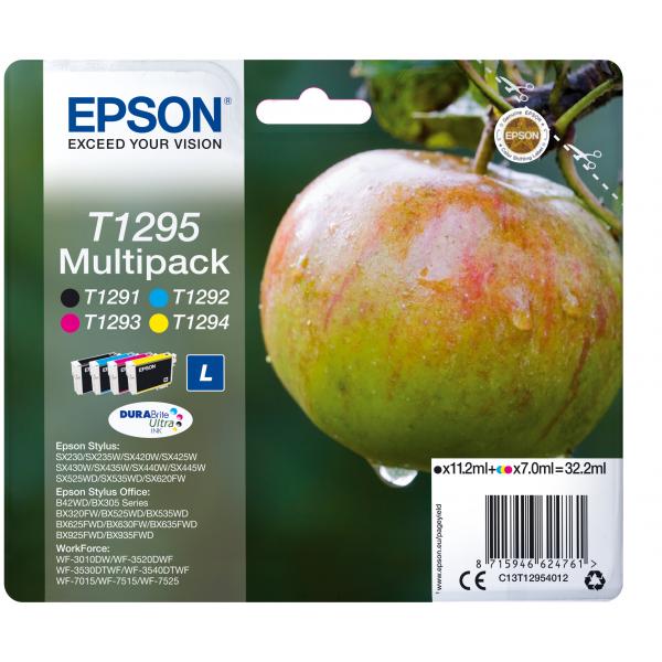 Epson T1295 Multipack - Confezione Da 4 - 32,2 Ml - Taglia L