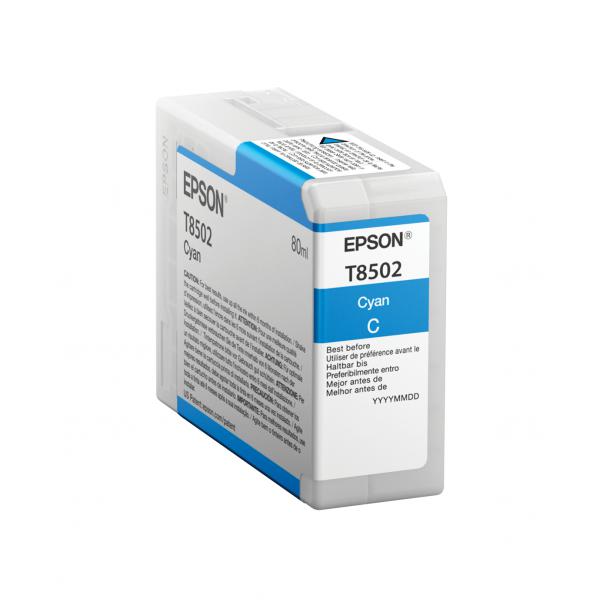 Epson T850200 - 80 Ml - Alta Capacità - Ciano