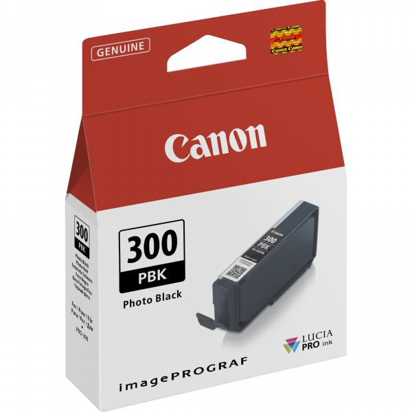Canon PfI-300 Pbk - Photo Schwarz - Original