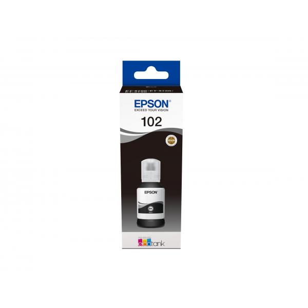Epson 102 - 127 Ml - Nero - Originale - Serbatoio Inchiostro