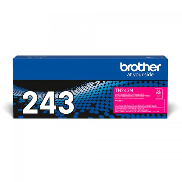 Brother Tn243m - Magenta - Cartuccia Toner Originale