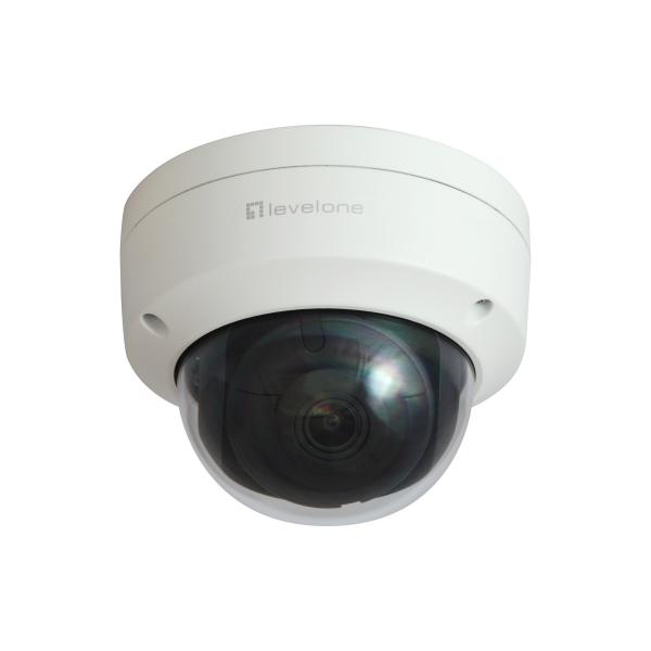 Telecamera Di Rete Ip Levelone Gemini A Cupola Fissa, 6 Megapixel, H.265, 802.3af Poe, Per Interni/esterni, Telecamera Di Sicurezza Ip, Per Interni E