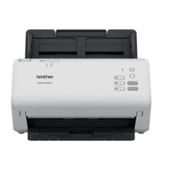 Brother AdS-4300n - Scanner Per Documenti - Doppio Cis - Duplex - A4 - 600 Dpi X 600 Dpi - Fino A 40 Pagine/min. (monocromo)