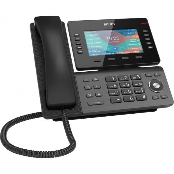 Snom D865 - Telefono Voip - Con Interfaccia Bluetooth Con Visualizzazione Del Numero Del Chiamante