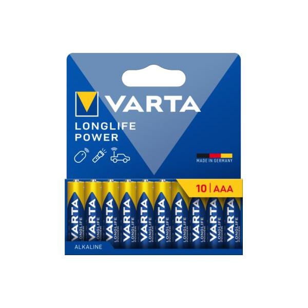 Varta Longlife Power - Batterie 10 X Aaa / Lr03