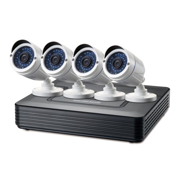 Levelone DsK-8001 - Dvr + Kamera(s) - Verkabelt (lan)