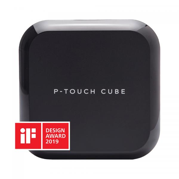 Brother P-Touch Cube Plus PT-P710bt - Stampante Per Etichette - Trasferimento Termico - Rotolo (2,4 Cm)