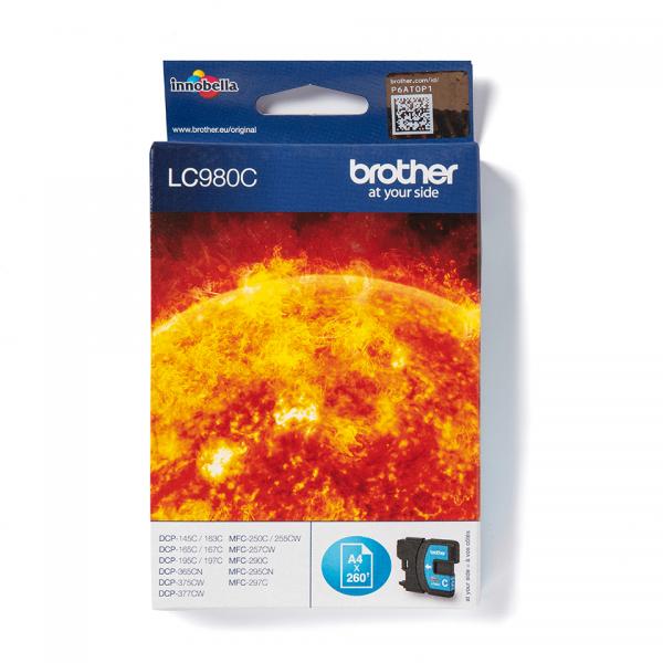 Brother Lc980c - Ciano - Originale - Cartuccia D'inchiostro