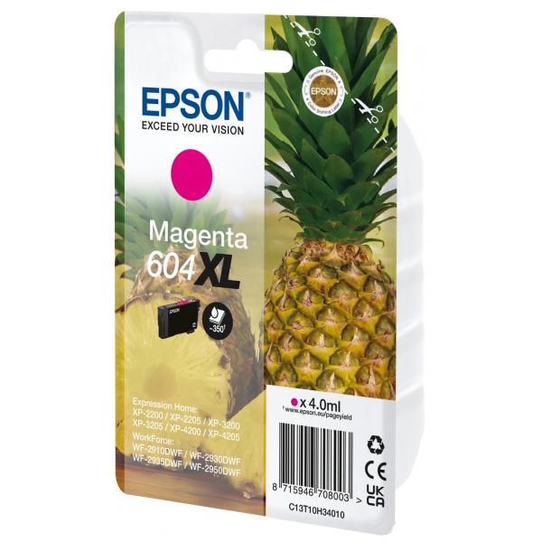 Epson 604xl Confezione Singola - 4 Ml - Xl - Magenta
